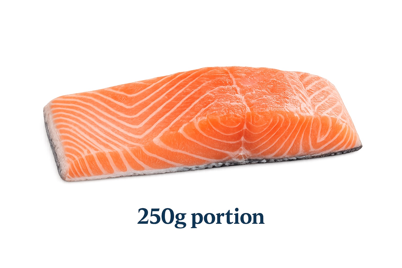 FRESH Norwegian Salmon Portions 250g